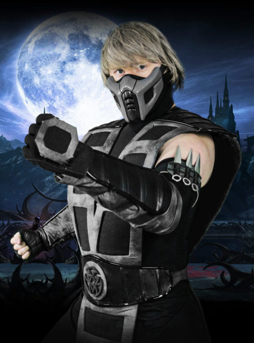 Description: Halloween costume created for Mortal Kombat themed party. 